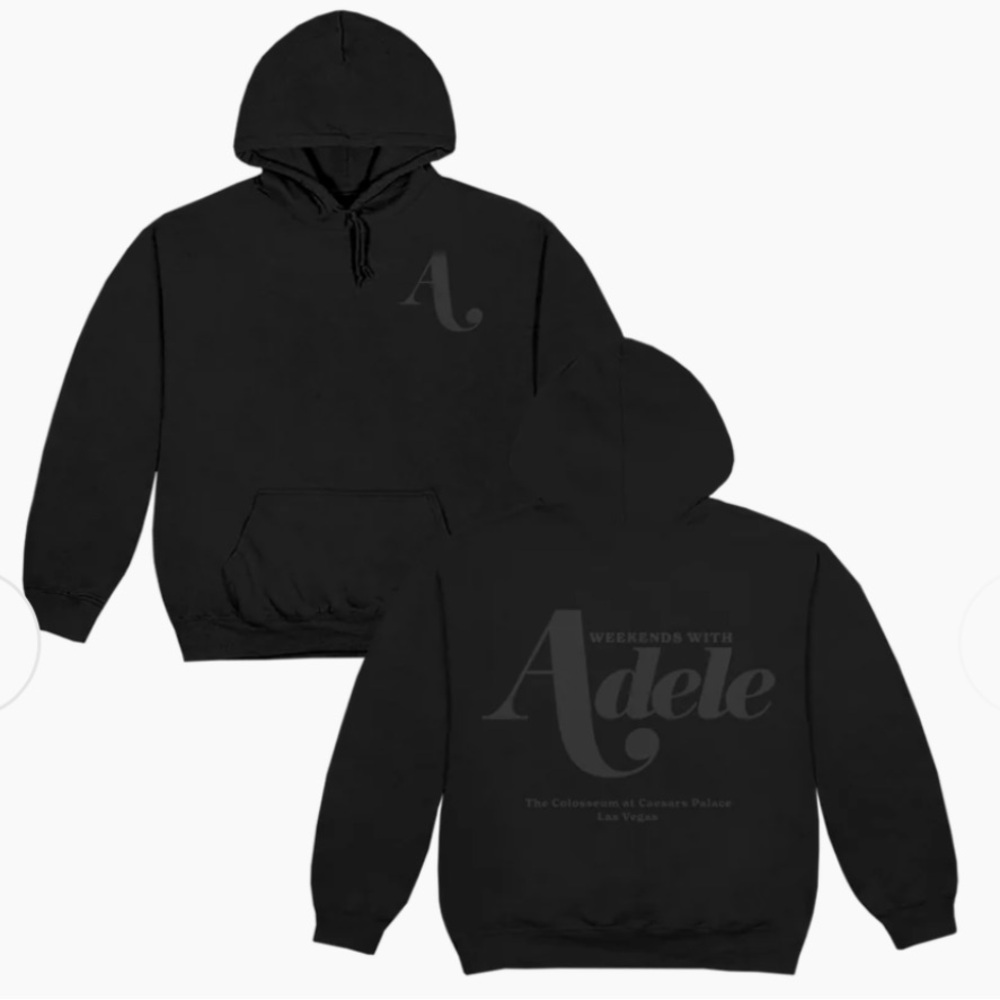 Weekends With Adele Black Hoodie - image 1